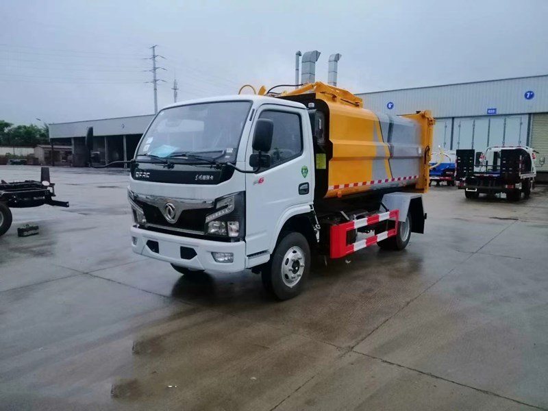 東風牌5方6方側裝壓縮垃圾車